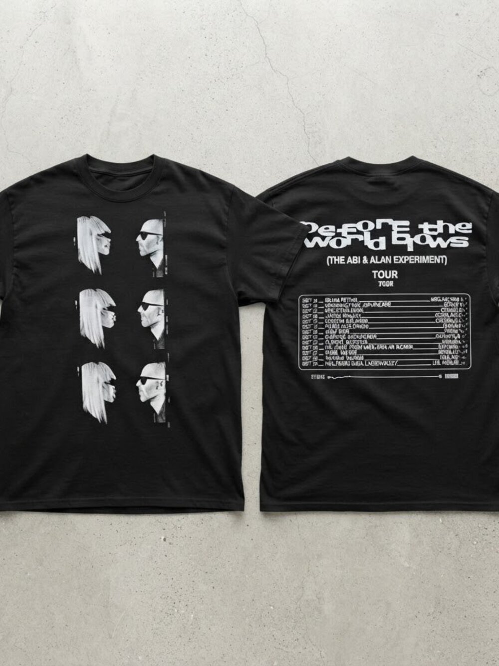 Erykah Badu Before The World Blows Tour 2026 Charcoal T-Shirt S-4XL